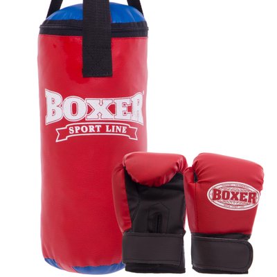 Боксерський набір дитячий BOXER 1008-2026 червоний