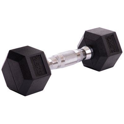 Гантель цільна шестигранна SP-Planeta SC-80075-2,5 1шт 2,5 кг