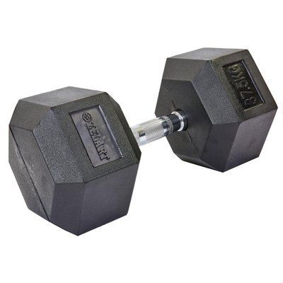 Гантель цільна шестигранна ZELART TA-5159-37,5 1шт 37,5кг