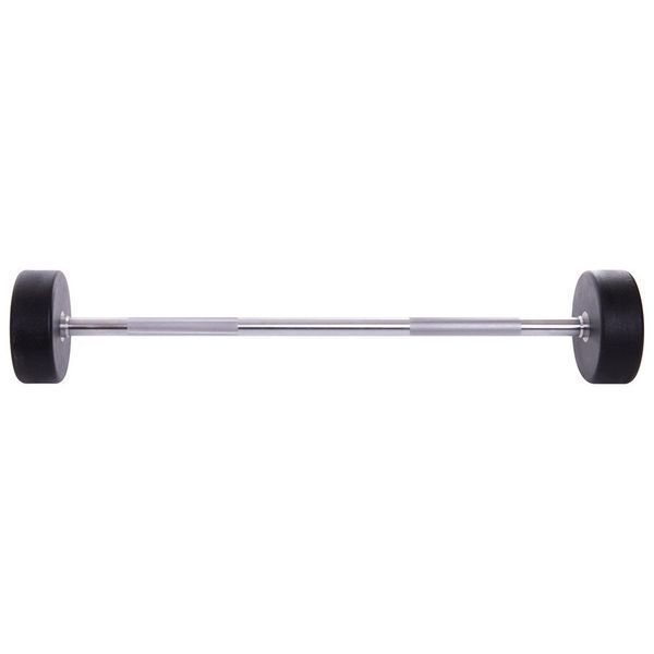 Штанга фіксована пряма поліуретанова Zelart Urethane Barbell TA-2689-35 довжина-110см 35кг