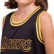 Форма баскетбольная подростковая NB-Sport NBA LAKERS 23 BA-0928 2XL черный-желтый
