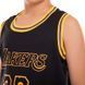 Форма баскетбольная подростковая NB-Sport NBA LAKERS 23 BA-0928 2XL черный-желтый