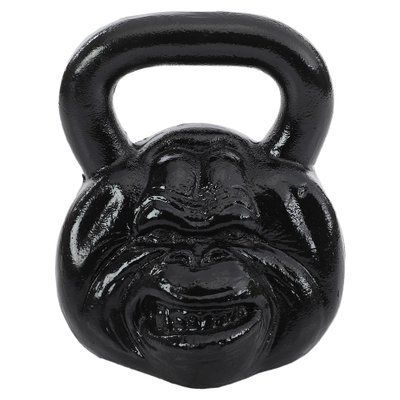 Гиря чавунна чорна пофарбована MONKEY Zelart TA-9930 вага 25кг