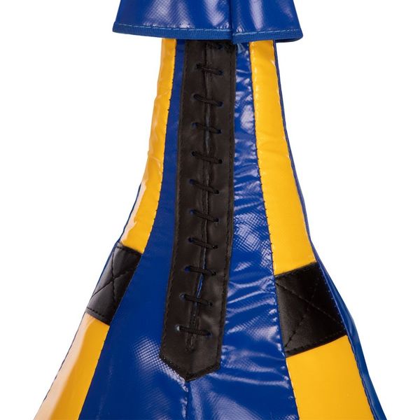 Груша набивная подвесная SPORTKO GP-4 60x45см синий-желтый