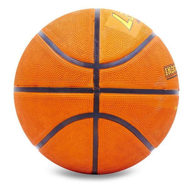 Мяч баскетбольный резиновый LANHUA Super soft Indoor S2104 №5 оранжевый
