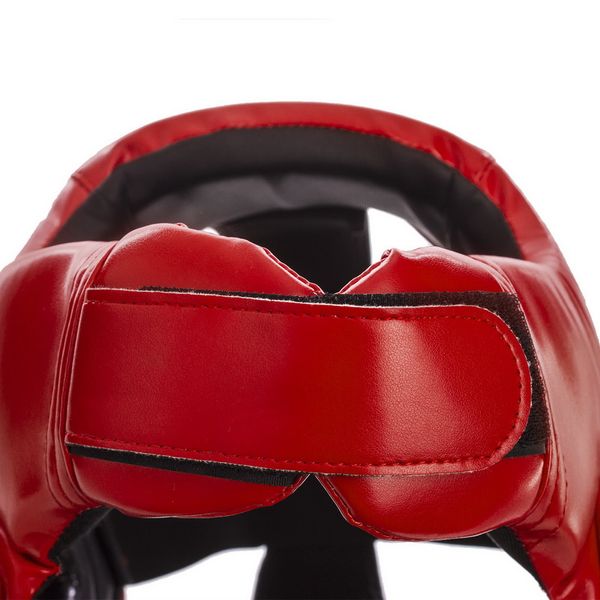 Шлем боксерский открытый ZELART BO-1349 M красный