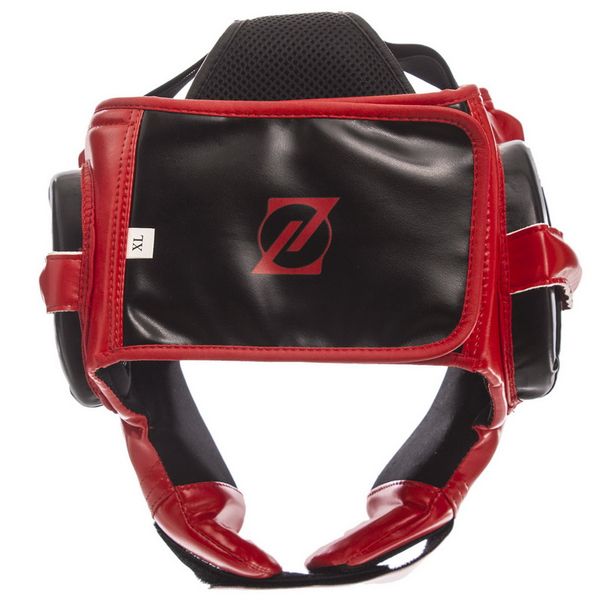 Шлем боксерский открытый ZELART BO-1349 M красный