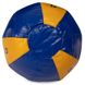 Груша набивная подвесная SPORTKO GP-4 60x45см синий-желтый