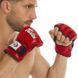 Рукавички для змішаних єдиноборств MMA шкіряні FAIRTEX FGV12 M червоний