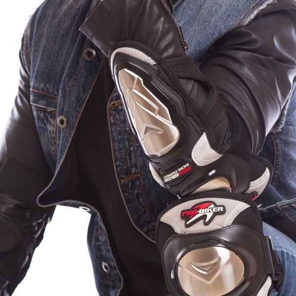 Комплект защиты PRO-BIKER M-9334 (колено, голень, предплечье, локоть) черный