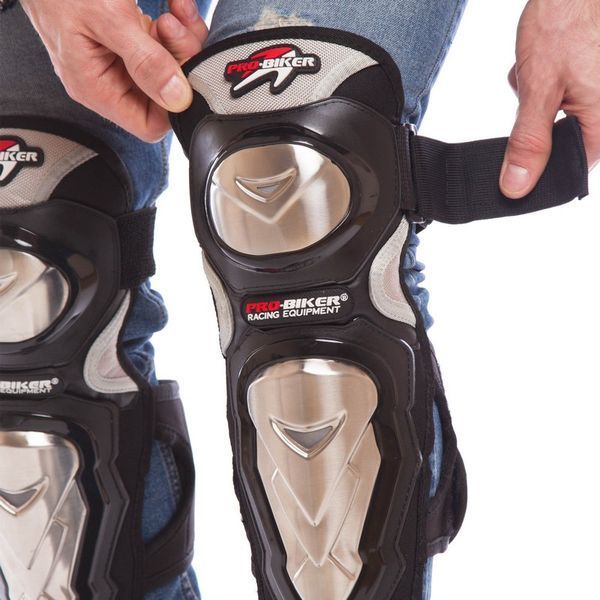 Комплект защиты PRO-BIKER M-9334 (колено, голень, предплечье, локоть) черный