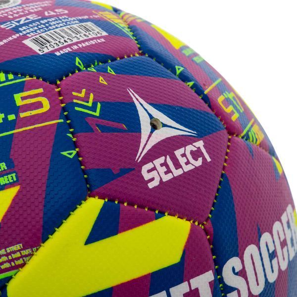 М'яч футбольний SELECT STREET SOCCER V23 №4,5 жовтий-синій