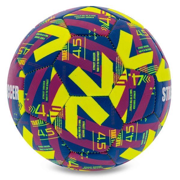 М'яч футбольний SELECT STREET SOCCER V23 №4,5 жовтий-синій