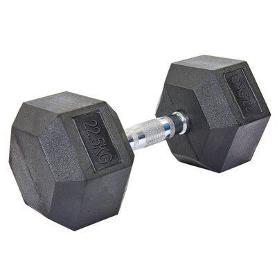 Гантель цільна шестигранна SP-Planeta SC-8013-22,5 1шт 22,5кг