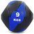 М'яч медичний медбол із двома ручками Record Medicine Ball FI-5111-9 9кг чорний-синій