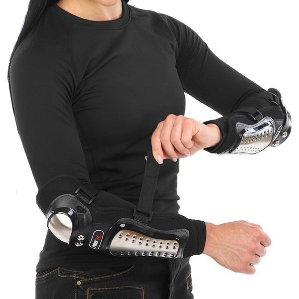Комплект защиты PRO-X M-9335 (колено, голень, предплечье, локоть) черный