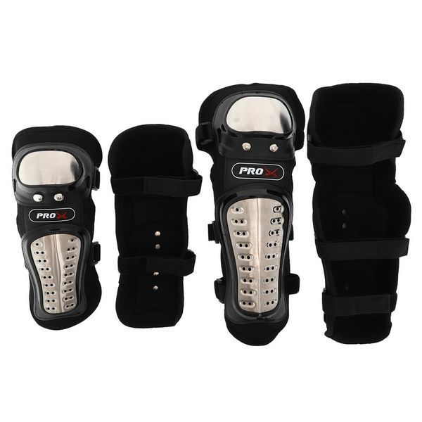 Комплект защиты PRO-X M-9335 (колено, голень, предплечье, локоть) черный