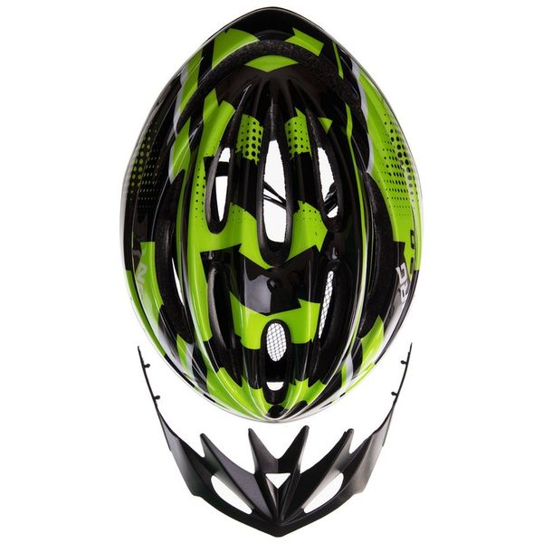 Велошлем кросс-кантри HB13 M Zelart зеленый