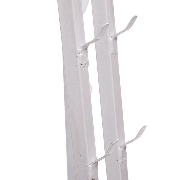 Стійка для гантелей чотиристороння Zelart SC-8032 розмір-49х49х102см білий
