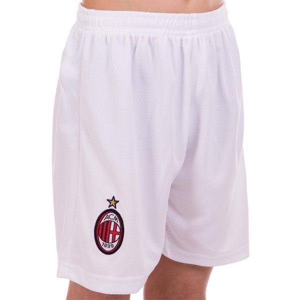 Форма футбольная детская с символикой футбольного клуба AC MILAN гостевая 2021 SP-Planeta CO-2455 8-лет белый-красный