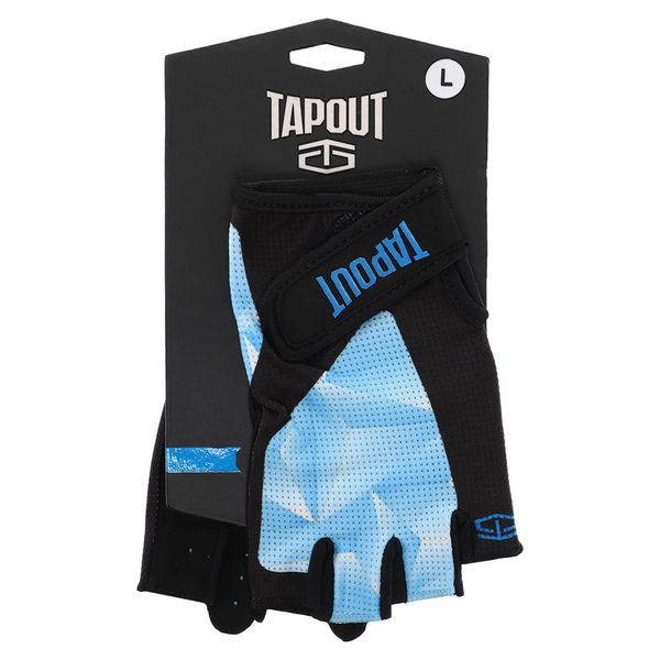 Перчатки спортивные TAPOUT SB168503 M черный-синий