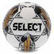 М'яч футбольний SELECT SUPER FIFA QUALITY PRO V23 №5 білий-сірий