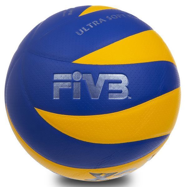 М'яч волейбольний FOX SD-V8007 №5 PU клеєний синій
