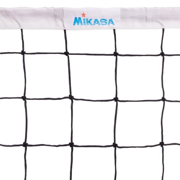 Сетка для волейбола MIK C-6390 9,5x1,0м черный-белый
