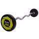 Штанга фіксована вигнута поліуретанова Zelart Urethane Barbell TA-2690-20 довжина-104см 20кг