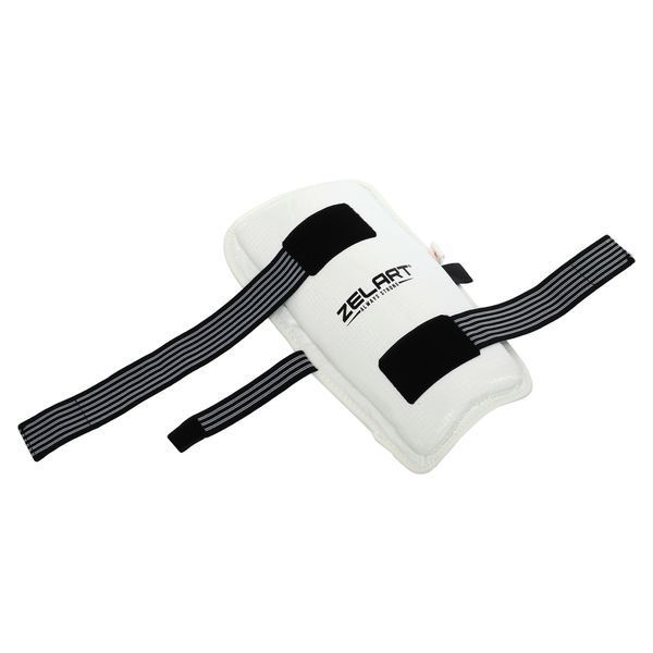 Защита голени для тхэквондо Zelart BO-6314-W L белый
