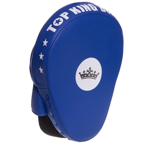 Лапа Вигнута для боксу та єдиноборств TOP KING Super TKFMS 2шт синій