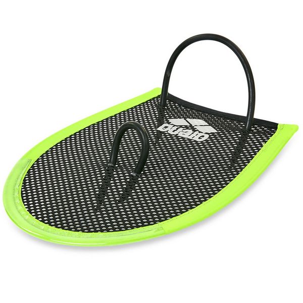 Лопатки для плавания гребные ARENA FLEX PADDLES AR1E554 зеленые