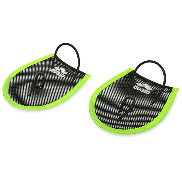 Лопатки для плавания гребные ARENA FLEX PADDLES AR1E554 зеленые