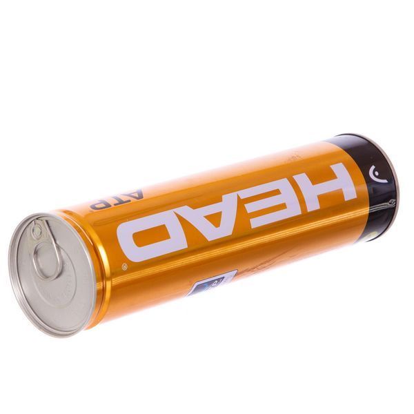 М'яч для великого тенісу HEAD ATP METAL CAN 570314 4шт салатовий