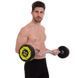 Штанга фиксированная изогнутая полиуретановая Zelart Urethane Barbell TA-2690-30 длина-107см 30кг