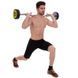 Штанга фиксированная изогнутая полиуретановая Zelart Urethane Barbell TA-2690-30 длина-107см 30кг