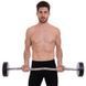 Штанга фиксированная изогнутая полиуретановая Zelart Urethane Barbell TA-2690-30 длина-107см 30кг