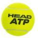 М'яч для великого тенісу HEAD ATP METAL CAN 570314 4шт салатовий