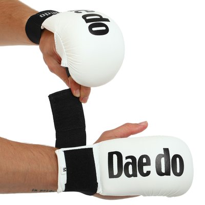 Накладки (перчатки) для карате DADO KM600 S белый