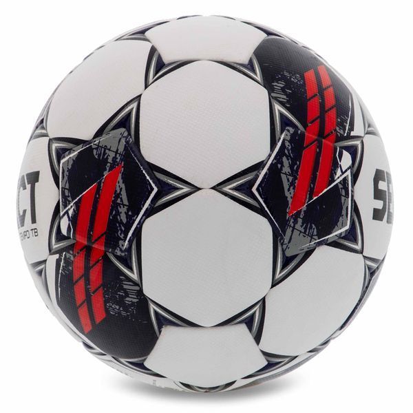 М'яч футбольний SELECT TEMPO TB FIFA BASIC V23 №4 білий-сірий