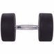 Гантель цельная профессиональная TECHNOGYM LN-1254-20 1шт 20кг