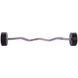 Штанга фіксована вигнута поліуретанова Zelart Urethane Barbell TA-2690-35 довжина-110см 35кг
