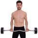 Штанга фіксована вигнута поліуретанова Zelart Urethane Barbell TA-2690-35 довжина-110см 35кг
