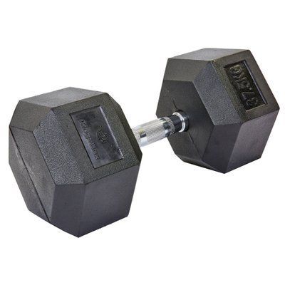 Гантель цільна шестигранна SP-Planeta SC-8013-37,5 1шт 37,5кг