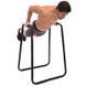 Бруси підлогові-хайлети (еквалайзер) з ременями push-up UFC DIP STATION UHA-69399 чорний