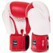 Перчатки боксерские кожаные TWINS BGVL8 VELCRO 10 унций красный-белый