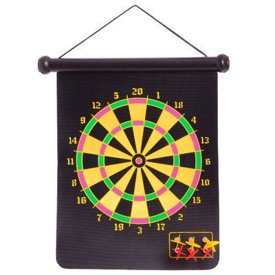 Мішень для гри в дартс двостороння Baili BL-1016B 32x40см