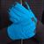 Перчатки горнолыжные теплые женские SP-Sport B-666 M-L голубой