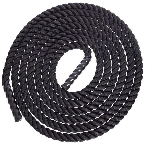 Канат для кроссфита COMBAT BATTLE ROPE Zelart FI-5311-9 9м черный