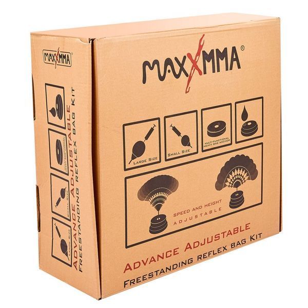 Груша підлогова швидкісна пневматична MAXXMMA RAB04 132-165см чорний